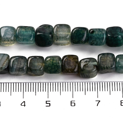 Natural Dragon Veins Agate Beads Strands G-G177-E12-01-1