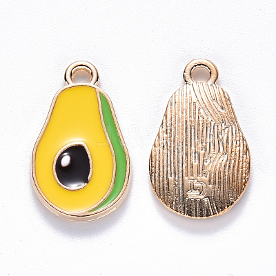Alloy Enamel Charms ENAM-N054-022-1