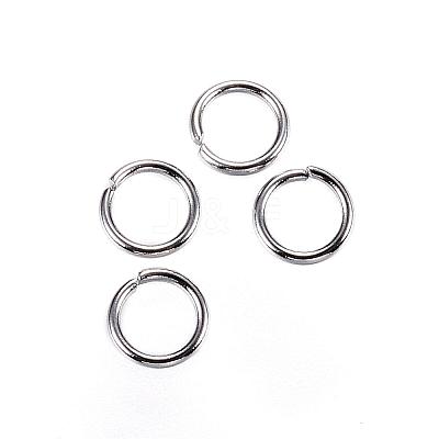 Tarnish Resistant 304 Stainless Steel Open Jump Rings STAS-D448-095P-4mm-1