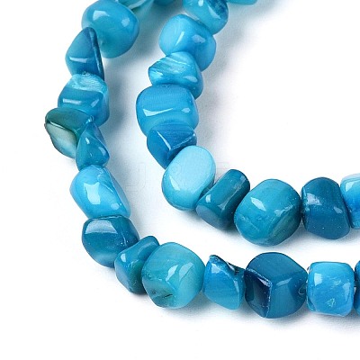 Natural Freshwater Shell Beads Strands SHEL-N037-04I-1