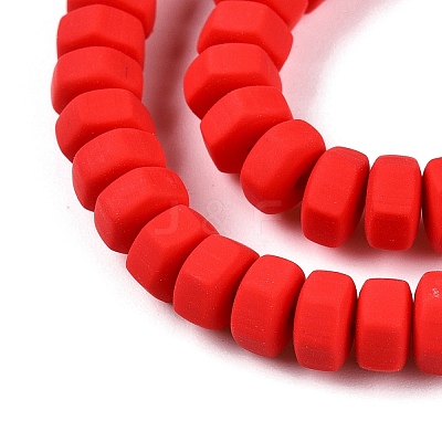 Handmade Polymer Clay Beads Strand CLAY-T021-01J-1