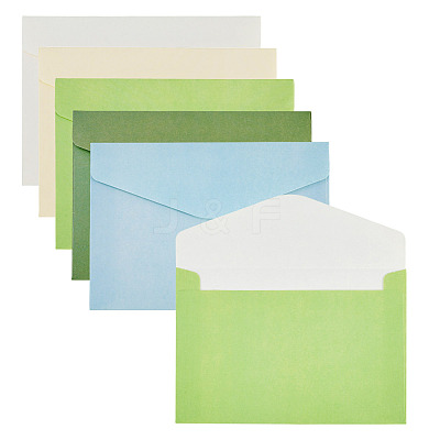 25Pcs 5 Colors Paper Envelopes AJEW-TA0002-41-1