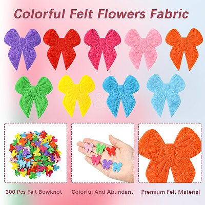 300Pcs Non Woven Fabric FIND-SC0019-20A-1