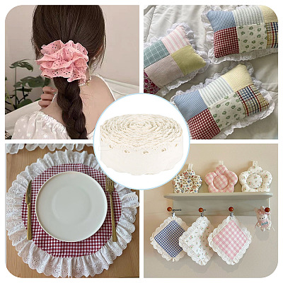 Cotton Lace Trim OCOR-TAC0015-30B-1