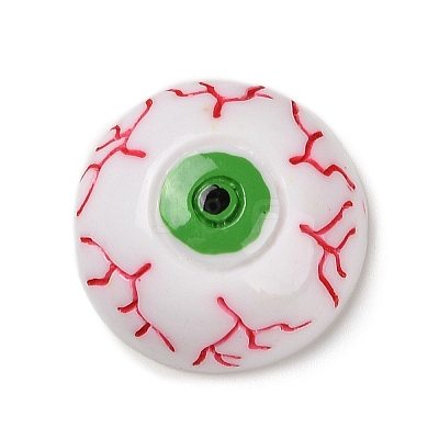 Bloodshot Eye Halloween Opaque Resin Decoden Cabochons RESI-R446-02O-1