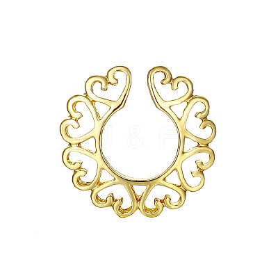 Alloy Heart Clip On Nipple Rings WG2A9F6-02-1