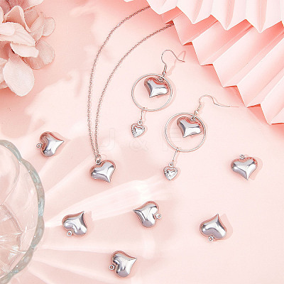 100Pcs 316 Surgical Stainless Steel Pendants STAS-SC0004-47-1