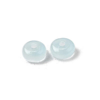 Baking Paint Imitation Jade Glass Beads DGLA-C005-A01-3x6mm-08-1