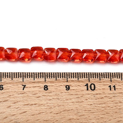 Transparent Glass Beads Strands GLAA-L050-A13-1