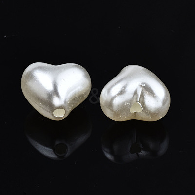 ABS Plastic Imitation Pearl Beads OACR-N008-139-1
