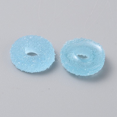 Druzy Resin Decoden Cabochons RESI-WH20002-06B-1