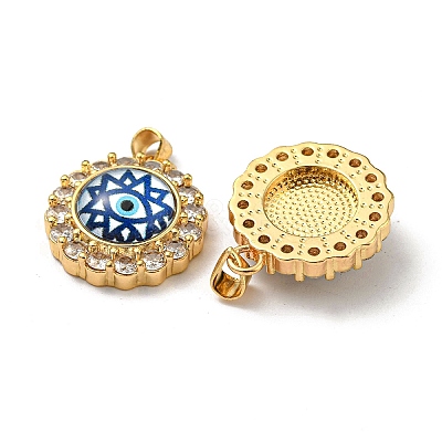 Real 18K Gold Plated Brass Pendants KK-L209-008G-02-1
