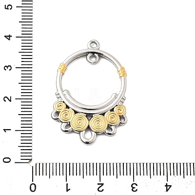 304 Stainless Steel Chandelier Component Links STAS-Q350-15GP-1