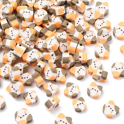 Handmade Polymer Clay Beads CLAY-CJ0001-78C-1