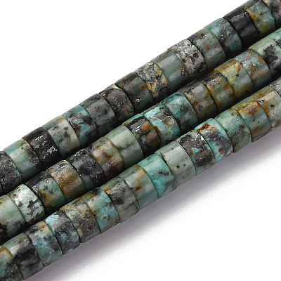 Natural African Turquoise(Jasper) Beads Strands G-Z006-C40-1