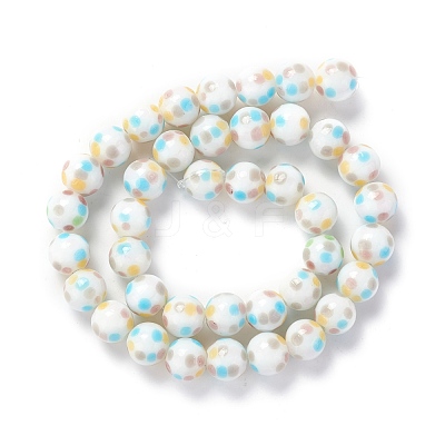 Handmade Lampwork Beads Strands LAMP-D015-11C-1
