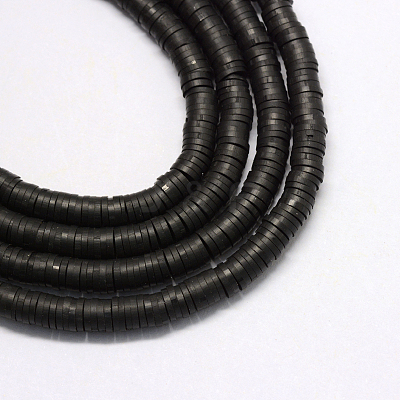 Handmade Polymer Clay Beads X-CLAY-R067-6.0mm-42-1
