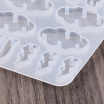 Silicone Pendant Molds DIY-S048-03B-1