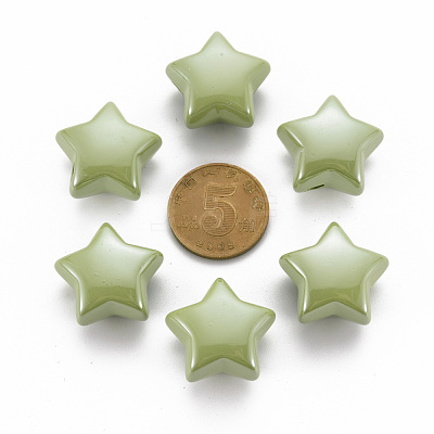 Opaque Acrylic Beads MACR-S372-02B-83-1