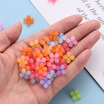 Transparent Acrylic Beads MACR-S373-02E-1