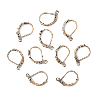 Brass Leverback Earring Findings EC223-R-1