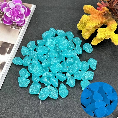 Plastic Imitation Luminous Stone Display Decoration PW-WG75281-08-1