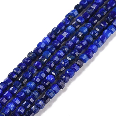 Natural Lapis Lazuli Beads Strands G-C009-B08-1