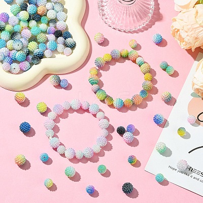 Imitation Pearl Acrylic Beads OACR-YW0002-04A-02-1