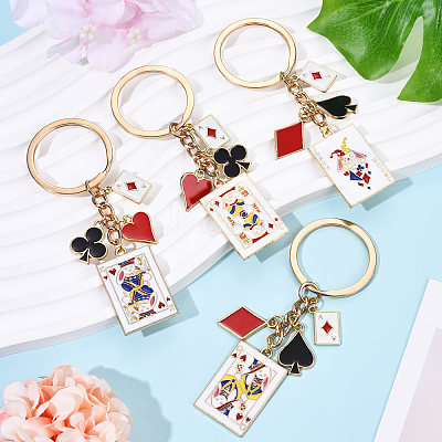 Alloy Enamel Keychain KEYC-YW00164-01-1