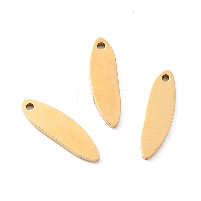 Ion Plating(IP) 316 Surgical Stainless Steel Charms STAS-L265-09G-1