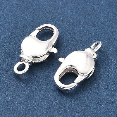 Brass Lobster Claw Clasps KK-H532-17E-S-1
