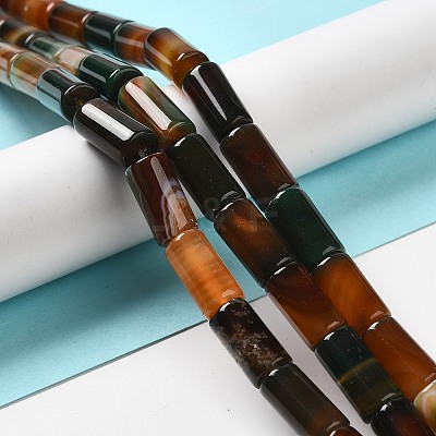 Natural Agate Beads Strands G-H295-E01-11-1