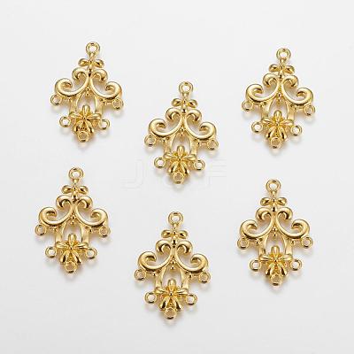 Tibetan Style Alloy Chandelier Component EA8536Y-G-1