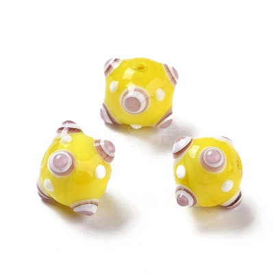 Handmade Lampwork Beads LAMP-F022-02A-1