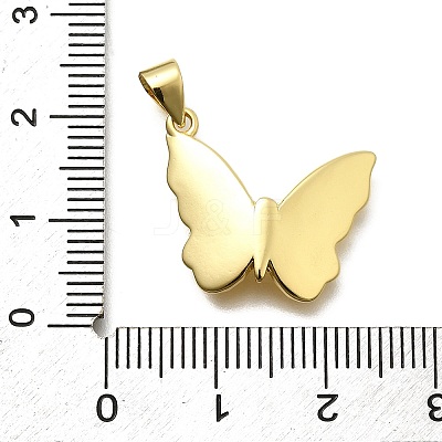 Brass Pendants KK-Z093-20G-1