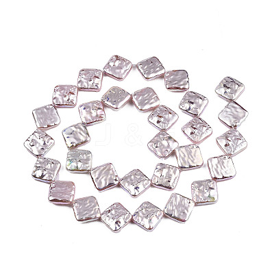 ABS Plastic Imitation Pearl Beads Strands KY-N015-03-A04-1