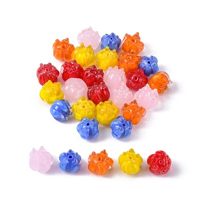 Handmade Lampwork Beads LAMP-G142-02E-1