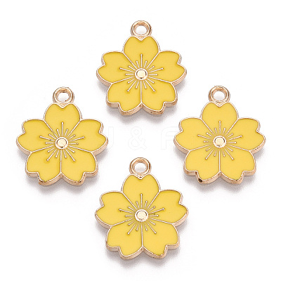 Alloy Enamel Pendants ENAM-S121-115L-1