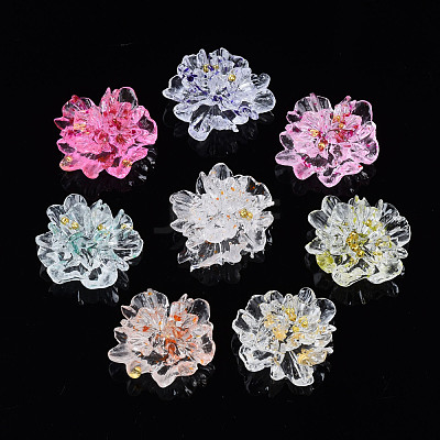 Transparent Resin Cabochons CRES-N030-002-1