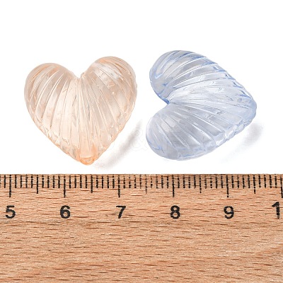Transparent Acrylic Beads X-MACR-L015-08-1