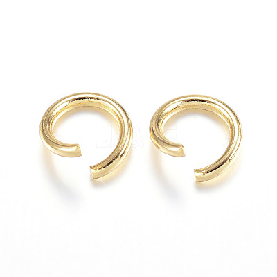304 Stainless Steel Open Jump Rings A-STAS-F084-25G-1