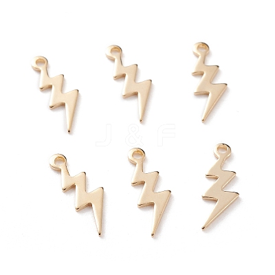 Brass Charms X-KK-Y003-08G-1