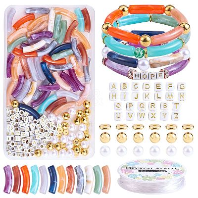 DIY Chunky Bracelet Making Kit DIY-SZ0008-83-1