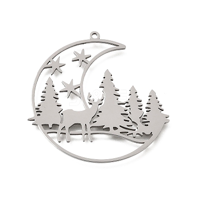 304 Stainless Steel Pendants SA-CBA4CE0-14P-1