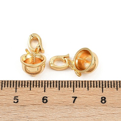 Brass Peg Bails KK-H078-12G-1