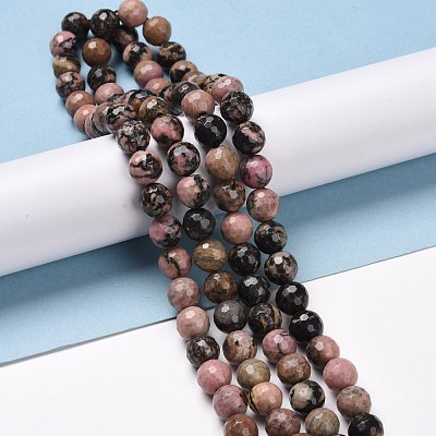Natural Rhodonite Beads Strands G-E571-19B-1