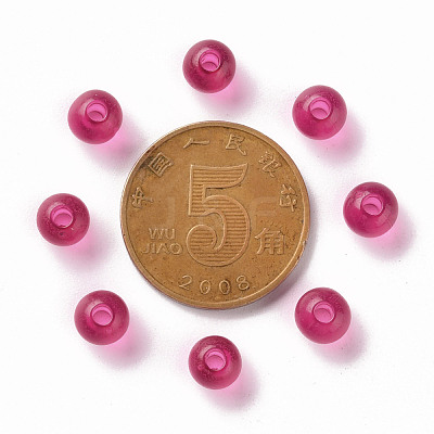 Transparent Acrylic Beads MACR-S370-A6mm-706-1