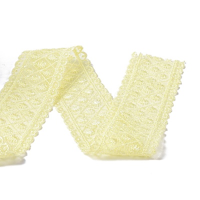 10 Yards Polyester Lace Trim Ribbon OCOR-C004-06A-1