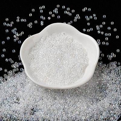 Transparent Colours AB Glass Seed Beads SEED-S042-14A-01-1