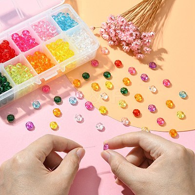 Transparent Acrylic Beads TACR-CJ0001-04-1